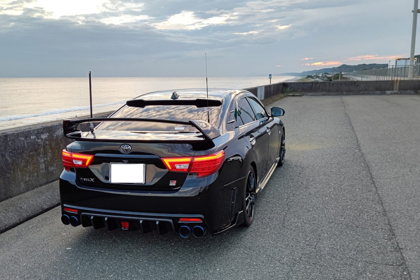 トヨタ・マークXのリヤ