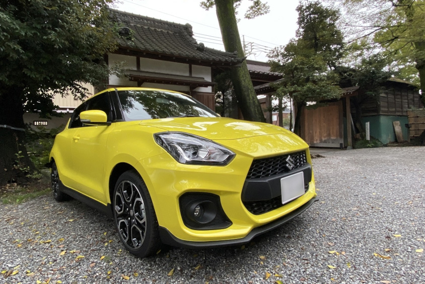 購入当時のスズキ・スイフトスポーツ