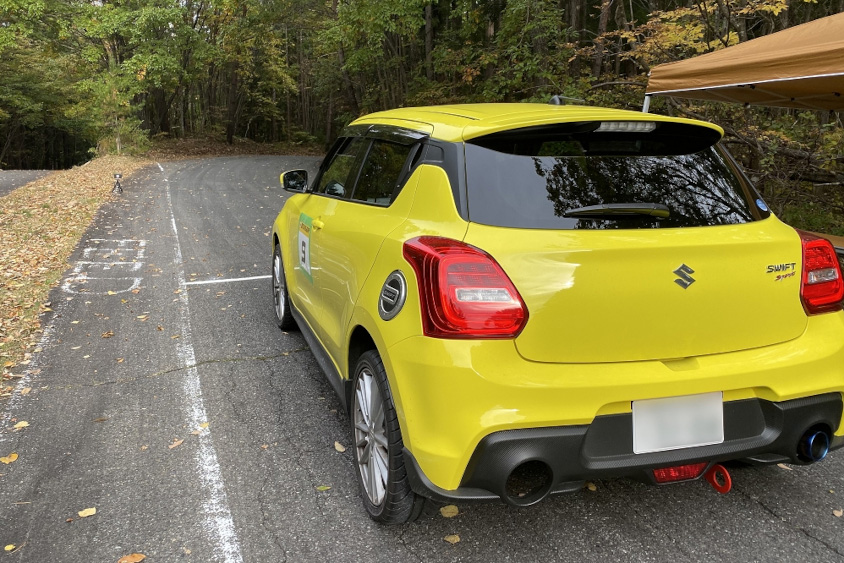 スズキ・スイフトスポーツのリア