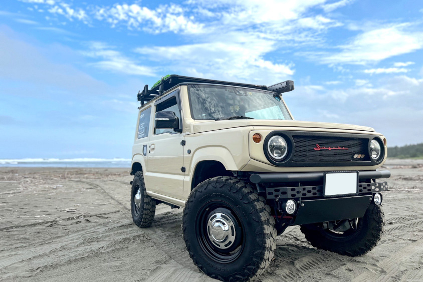 こだわりのカスタムをしたスズキ・ジムニー