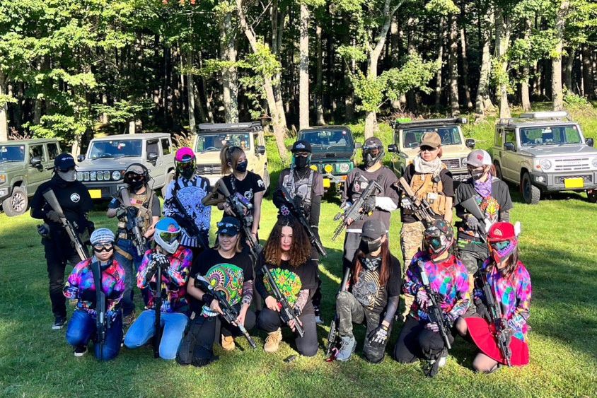 スズキ・ジムニーとサバイバルゲーム