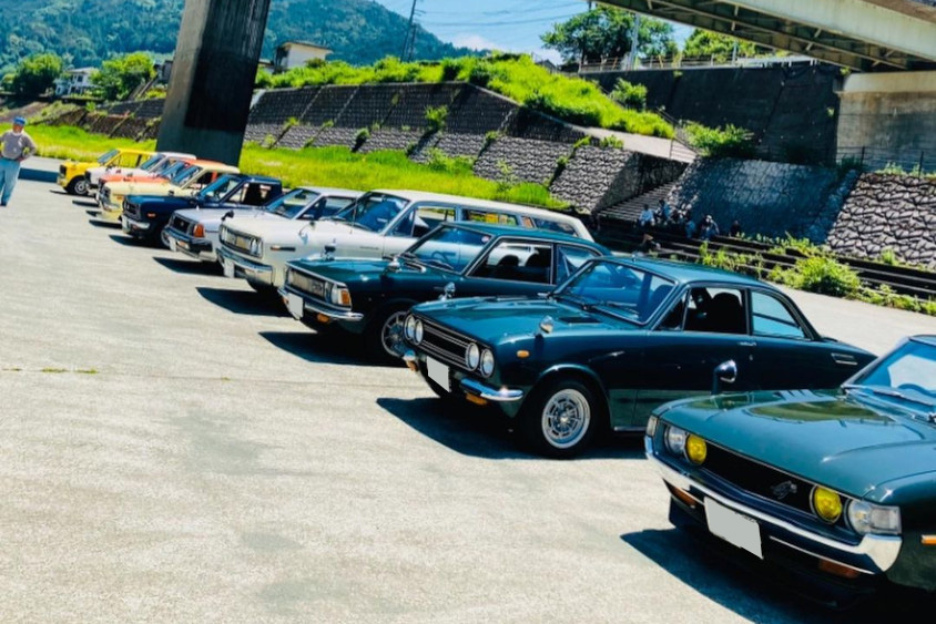 トヨタ・カローラ（TE20）で参加した旧車ミーティング