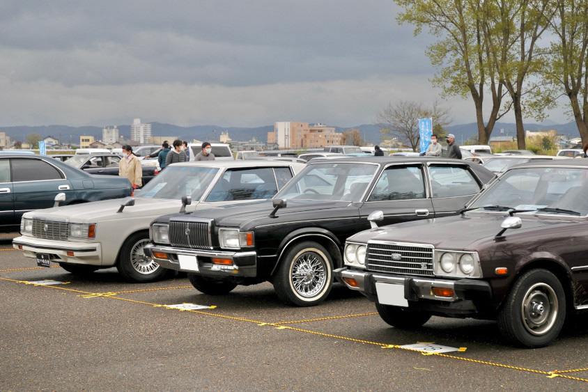 トヨタ・クラウン（5代目）で参加したオフ会