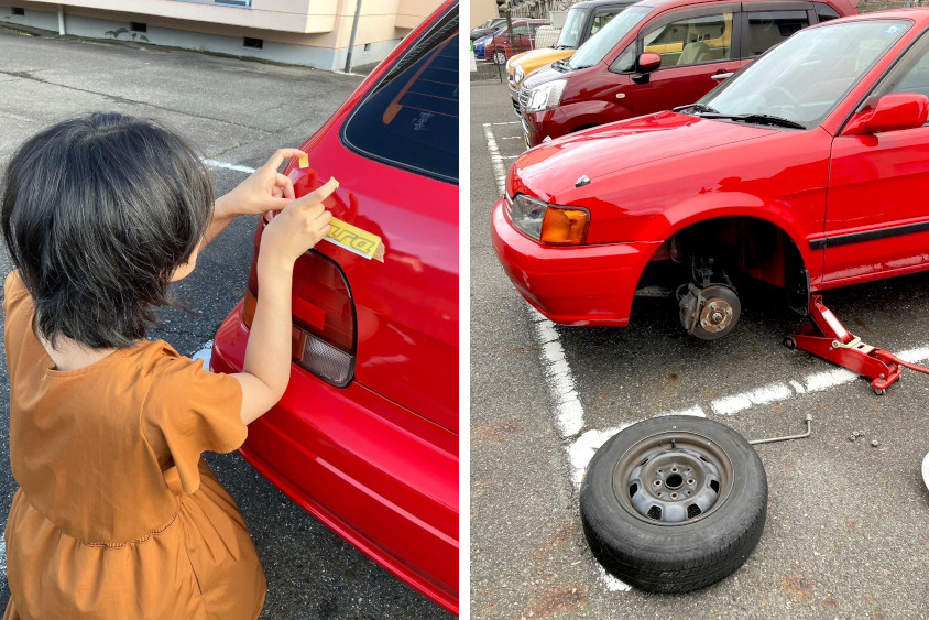 トヨタ・カローラⅡティアラとオーナーさん