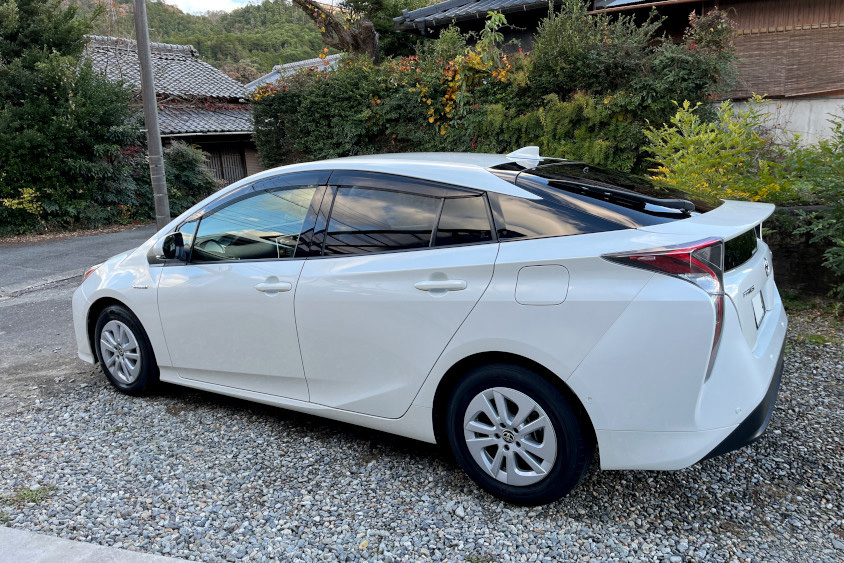 購入当時のトヨタ・プリウス（50系）