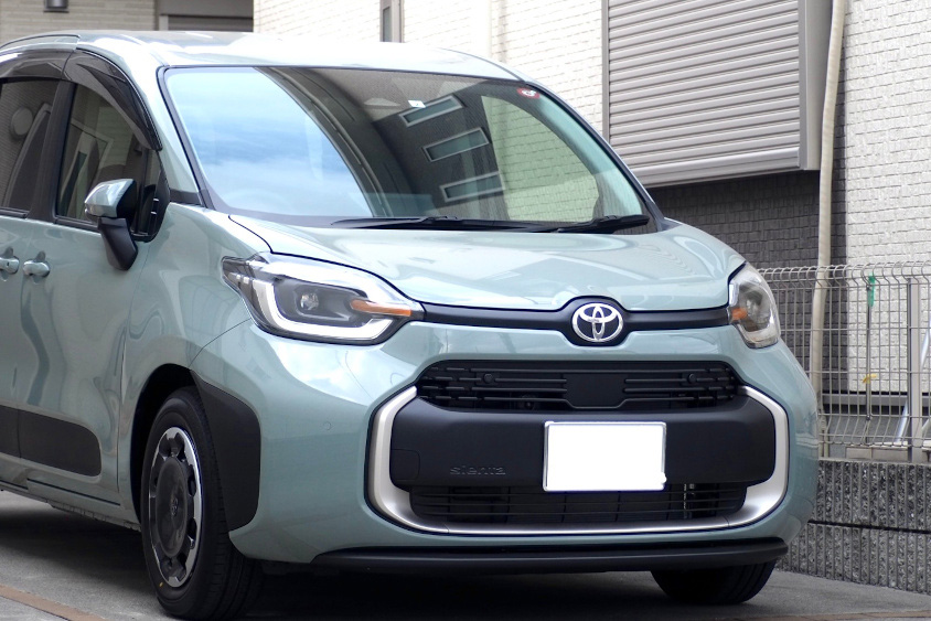 購入当時のトヨタ・シエンタ