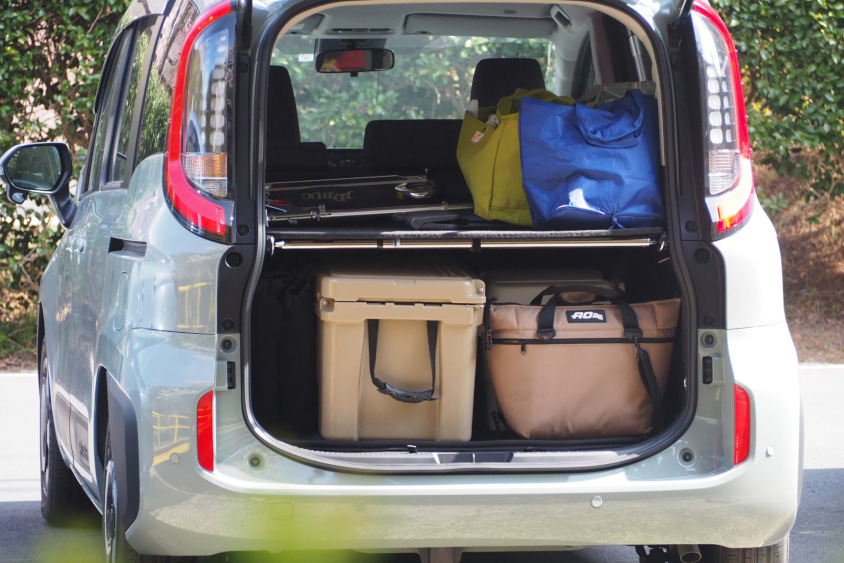 トヨタ・シエンタのラゲッジルーム