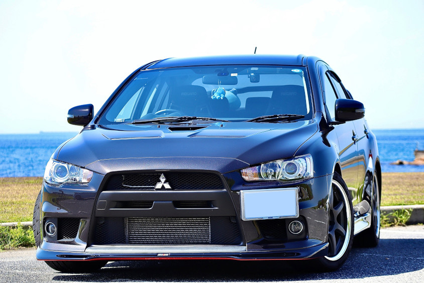 三菱・ランサーエボリューションⅩのお気に入りはフロントグリル