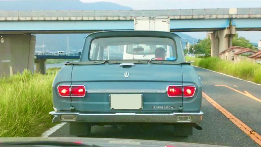 トヨタ・マスターラインのリア