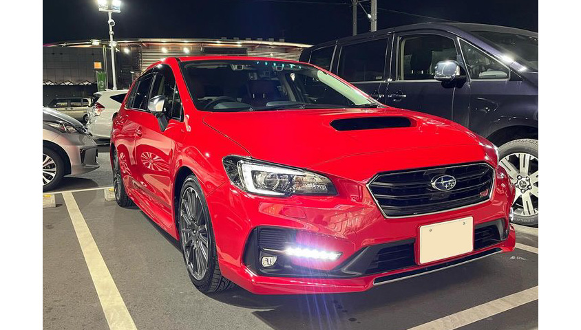 納車当時のスバル・レヴォーグ