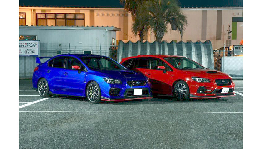 スバル・レヴォーグとインプレッサのコラボ