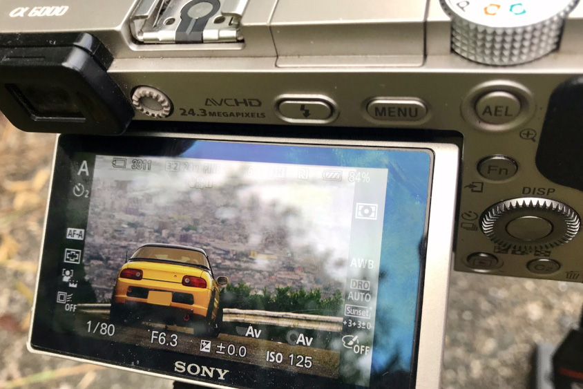 カメラ越しに見たホンダ・ビート