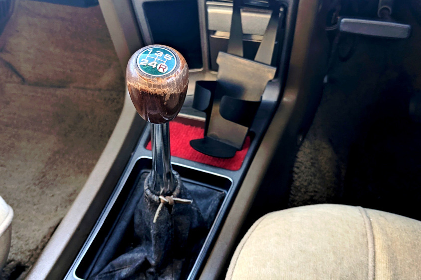 トヨタ・クラウン(MS105)のマニュアルシフト