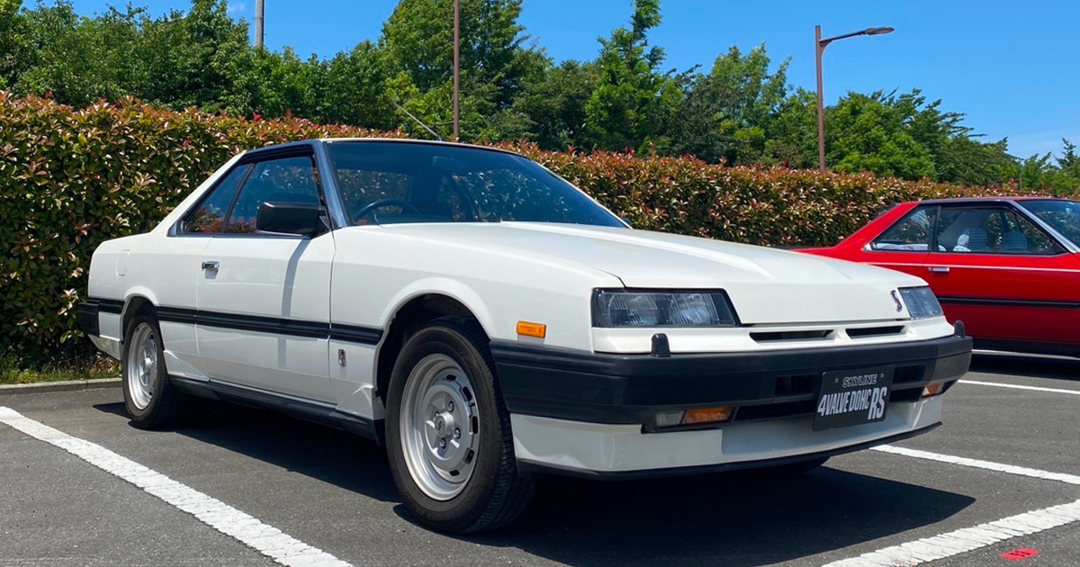 旧車　日産　スカイライン　DR30 鉄仮面　車高調キット 貴重なDR30の50周年限定車をあえて、邪道といわれかねないエアサスで