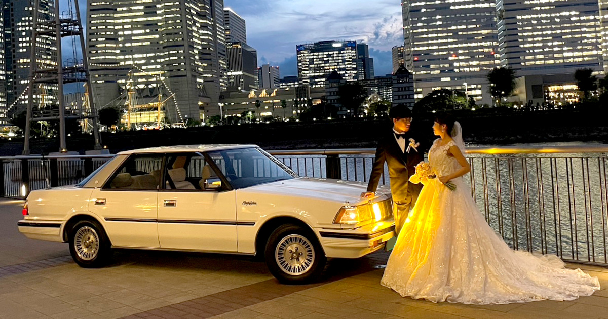 旧車界隈には同世代が意外といた！高校時代から憧れのクラウンGS121に