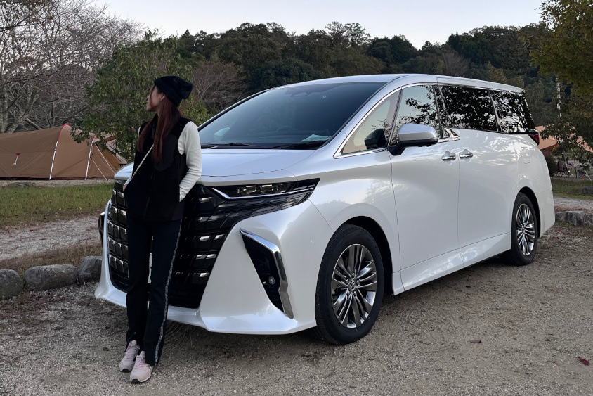 トヨタ・アルファードとオーナーさん