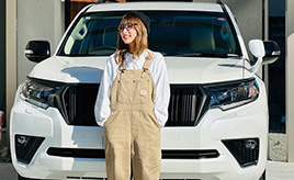 小さなころからの憧れ、ランドクルーザープラドとの毎日は充実感で一杯