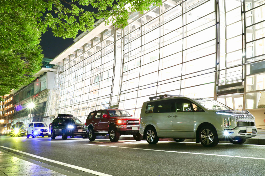 三菱・デリカD:5のミーティング