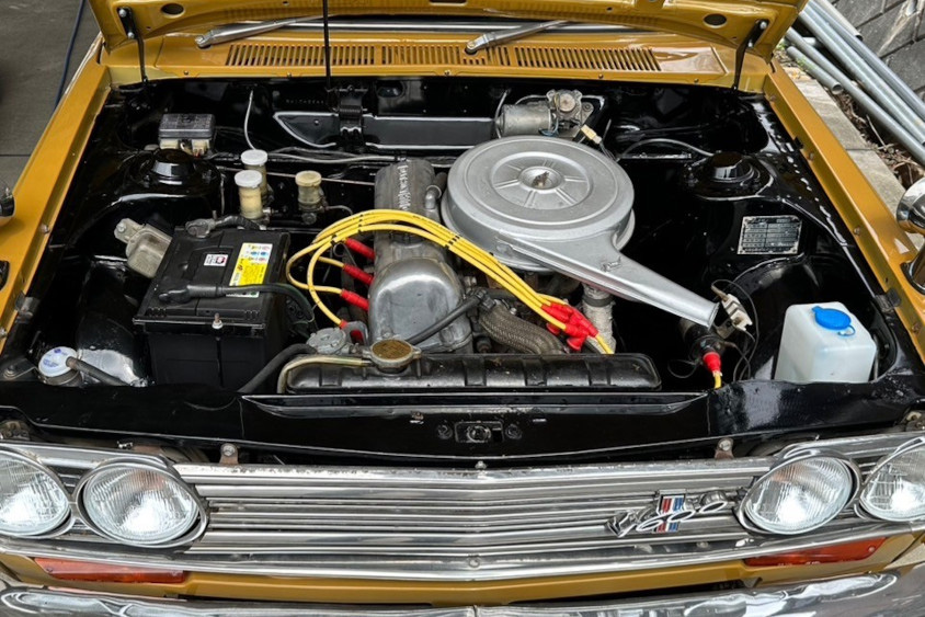 510ブルーバードセダンのエンジン