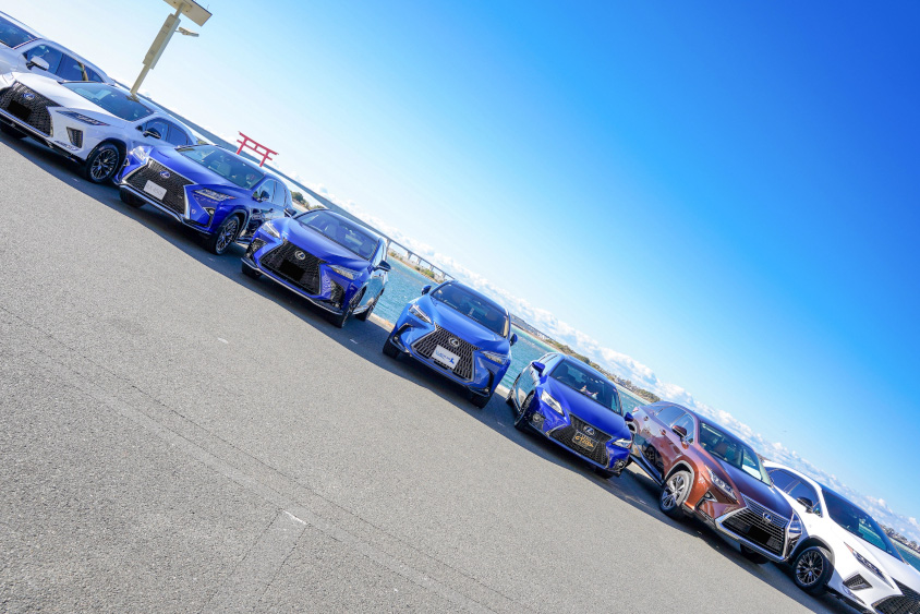 レクサス・NX350hで参加したレクサスのオフ会