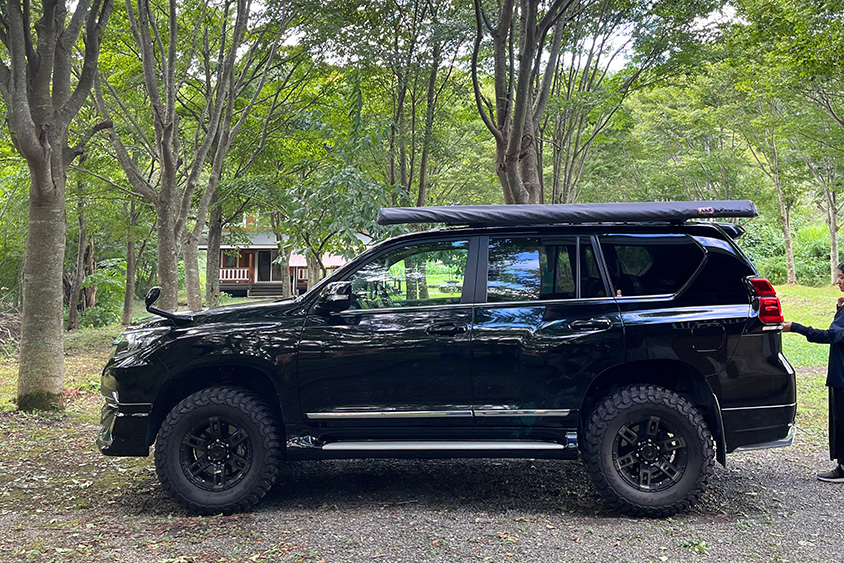 トヨタ・ランドクルーザープラドのサイド