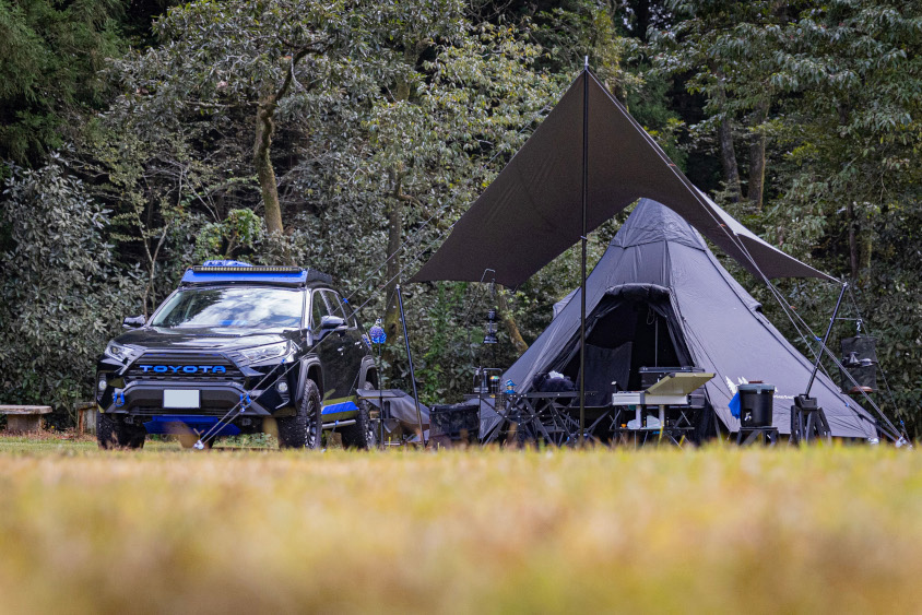 トヨタ・RAV4とキャンプ