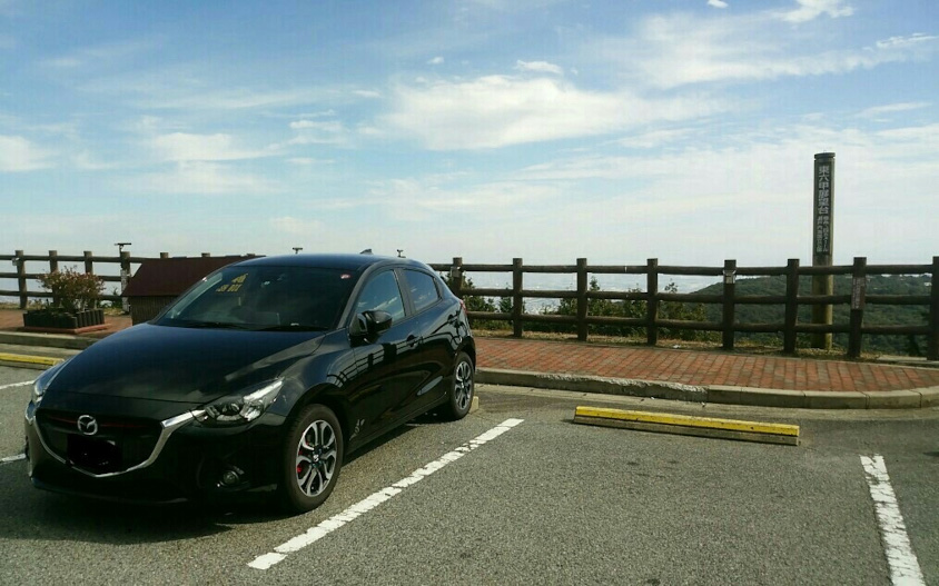 購入当時のマツダ・デミオ