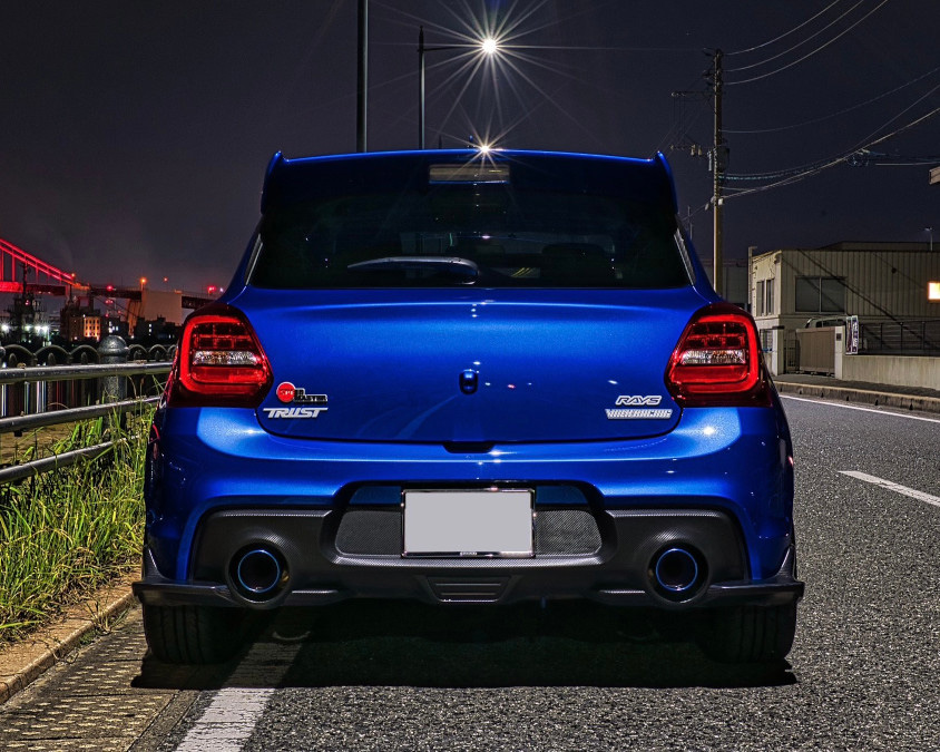 スズキ・スイフトスポーツのリア