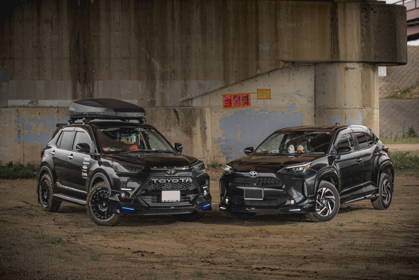 トヨタ・ヤリスクロスとライズ