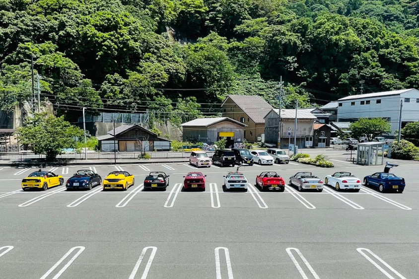 マツダ・オートザムAZ-1で参加するオフ会