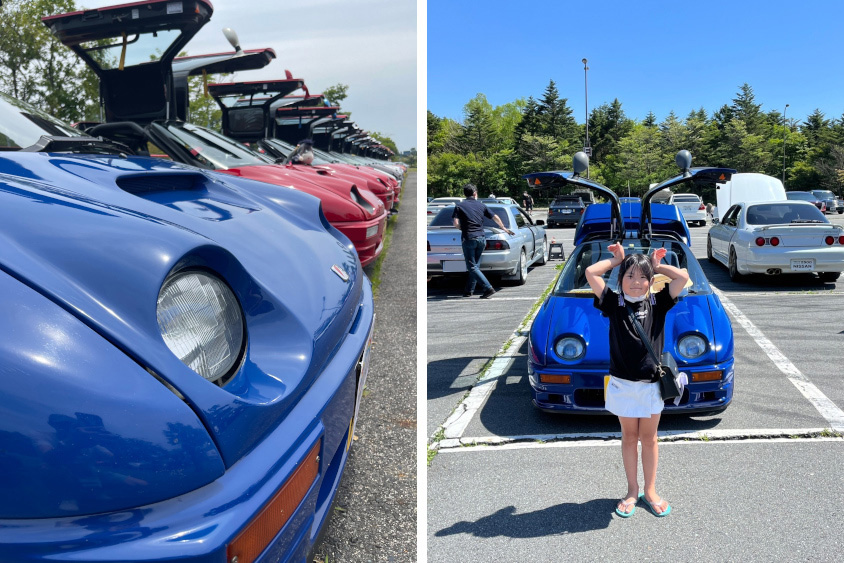 マツダ・オートザムAZ-1のガルウイングは子供にも人気