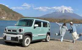 こだわりは白とオフブルーの2:8！私らしさを詰め込んだスズキ ハスラー♡