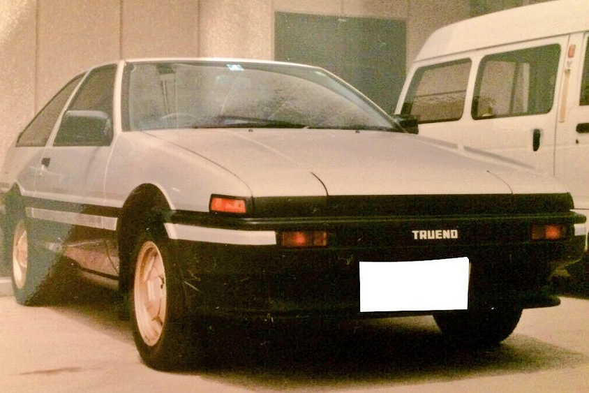 オーナーさんが子供の頃に乗っていたトヨタ・スプリンタートレノ