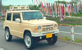 レトロ可愛い♡世界に1台のジムニーに乗る、私のカーライフ