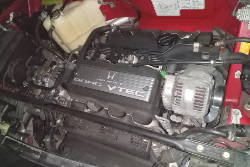 ホンダ・NSXのエンジンルーム