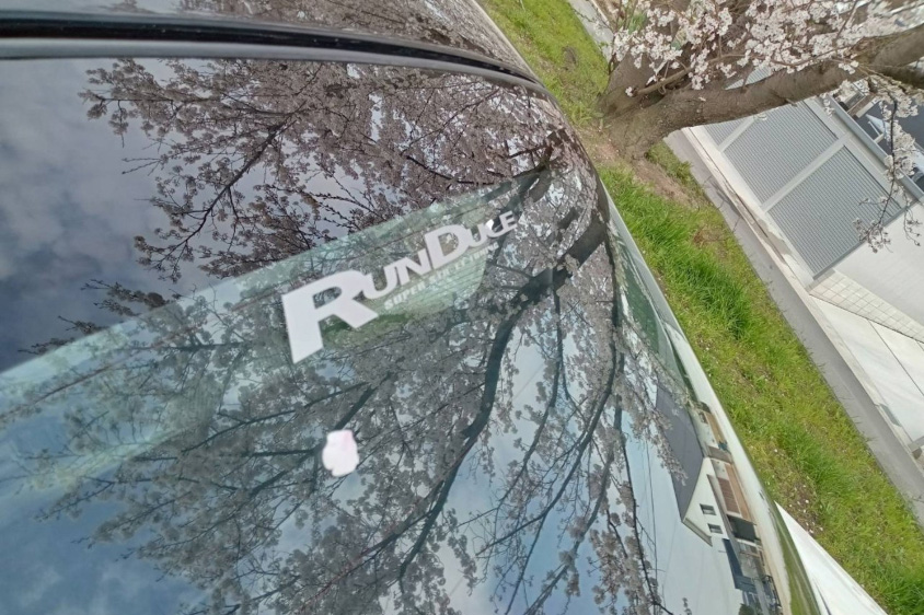 ホンダ・NSXのリアウインドウ