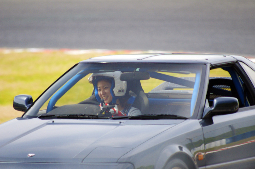 トヨタ・MR2でサーキットを走るたってぃさん