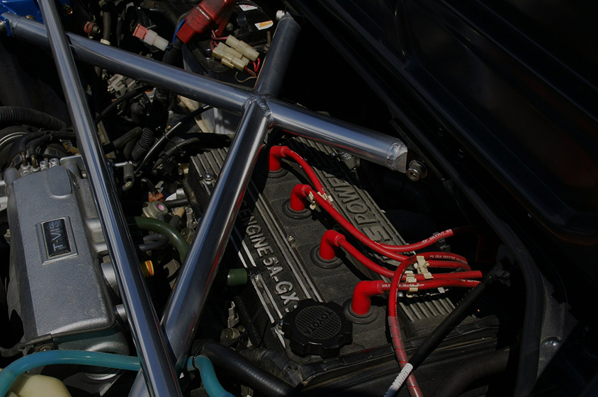 トヨタ・MR2に搭載する5AGエンジン