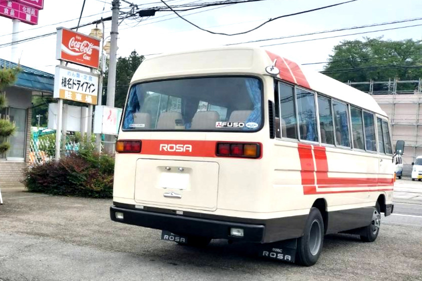 三菱ふそうトラック・バス　ローザのリア