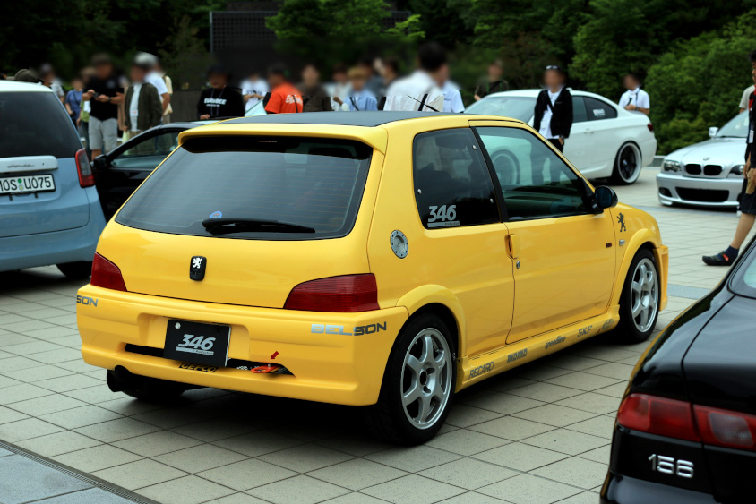 プジョー106のリヤ