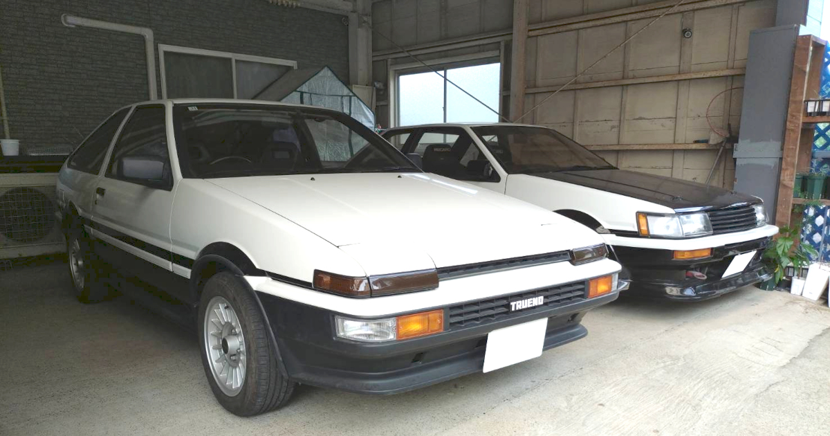 自ら直して乗るAE86は、長年連れ添う「いてくれなくちゃダメな存在