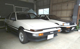 自ら直して乗るAE86は、長年連れ添う「いてくれなくちゃダメな存在」