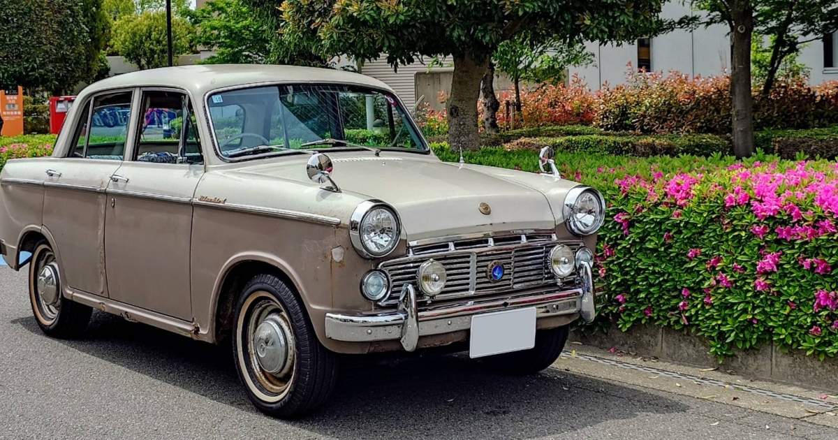25年ぶりに復活した父の初代ブルーバード。懐かしさや成長を感じさせて