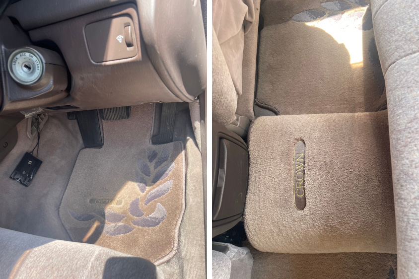 トヨタ・クラウン（JZS141型）2.5Lロイヤルサルーンのインテリア