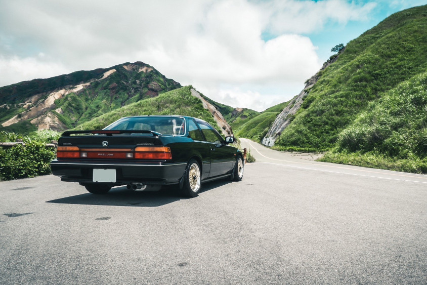 ホンダ・プレリュード（3代目）のリア
