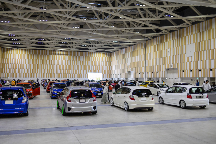 2023年のホンダ・フィットのオフ会