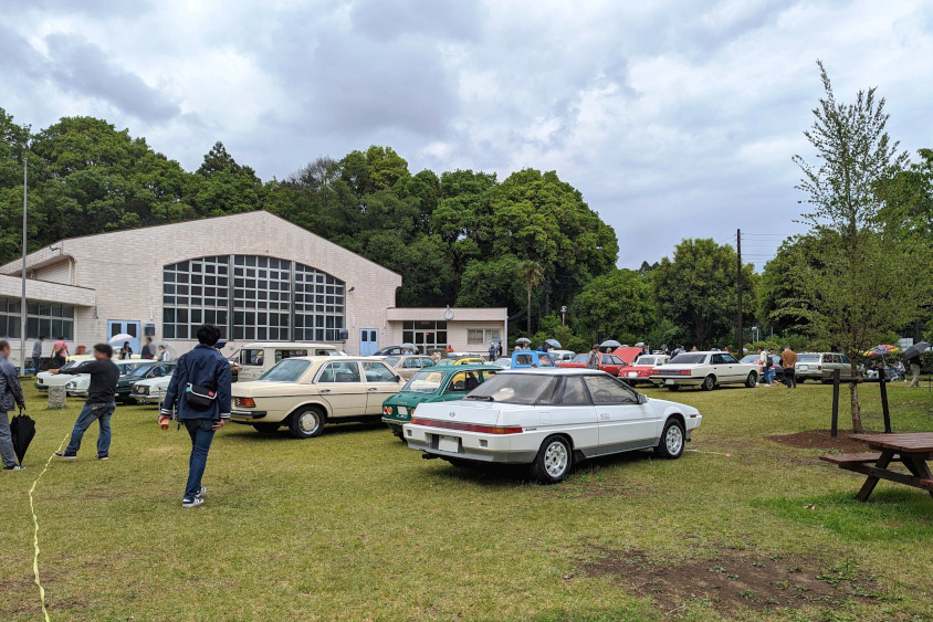 千葉県佐倉市の佐倉草ぶえの丘で開催した「サクラ・オートヒストリーフォーラム」