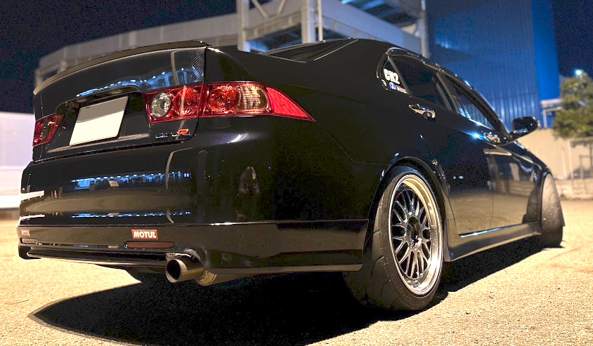 ホンダ・アコード ユーロRのリア