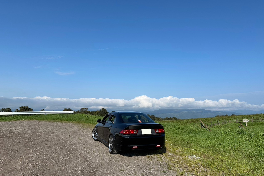 ホンダ・アコード ユーロRと山