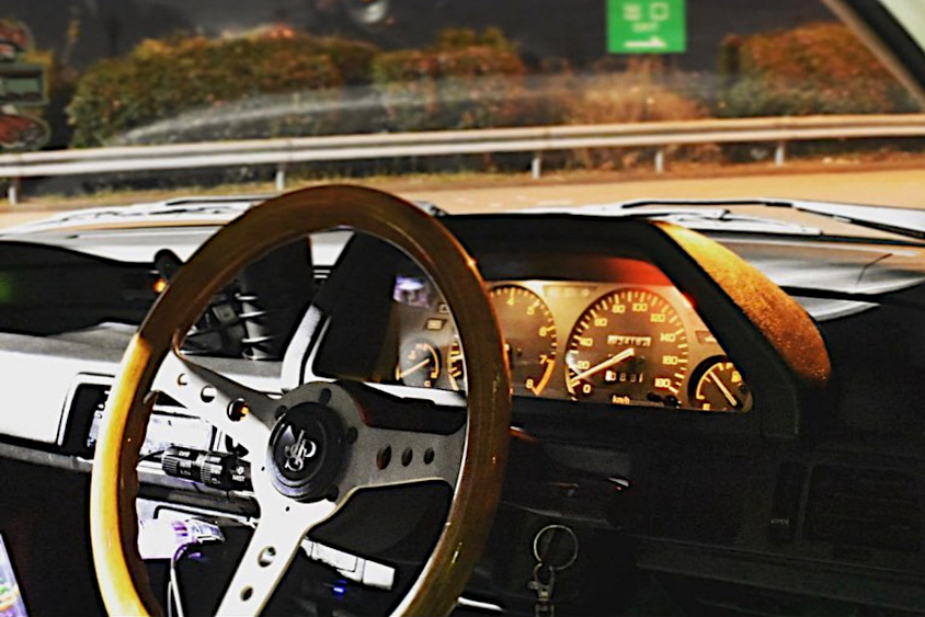 ホンダ・シビック（ワンダーシビック）の運転席